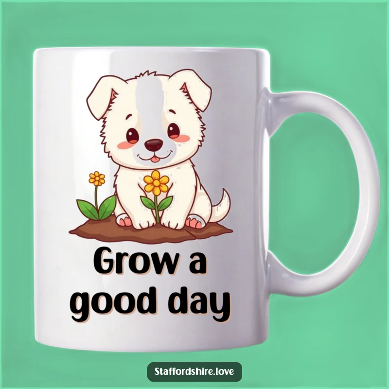 Gentle Staffordshire Flower Planting Mug: A Sweet & Funny Staffordshire Gift!