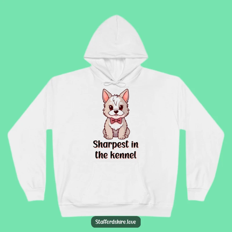 Cozy Funny Staffordshire Hoodie - Warm & Stylish Dog Lover Gift