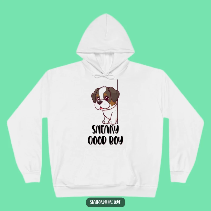 Funny Saint Bernard Hoodie: Cozy Mischief, Warm & Snuggly, Awesome Funny Gift