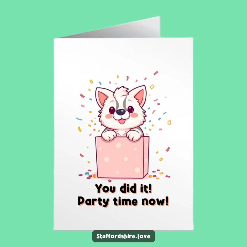 Free Printable Congrats Card: Staffordshire's Explosive Celebration Delivery!
