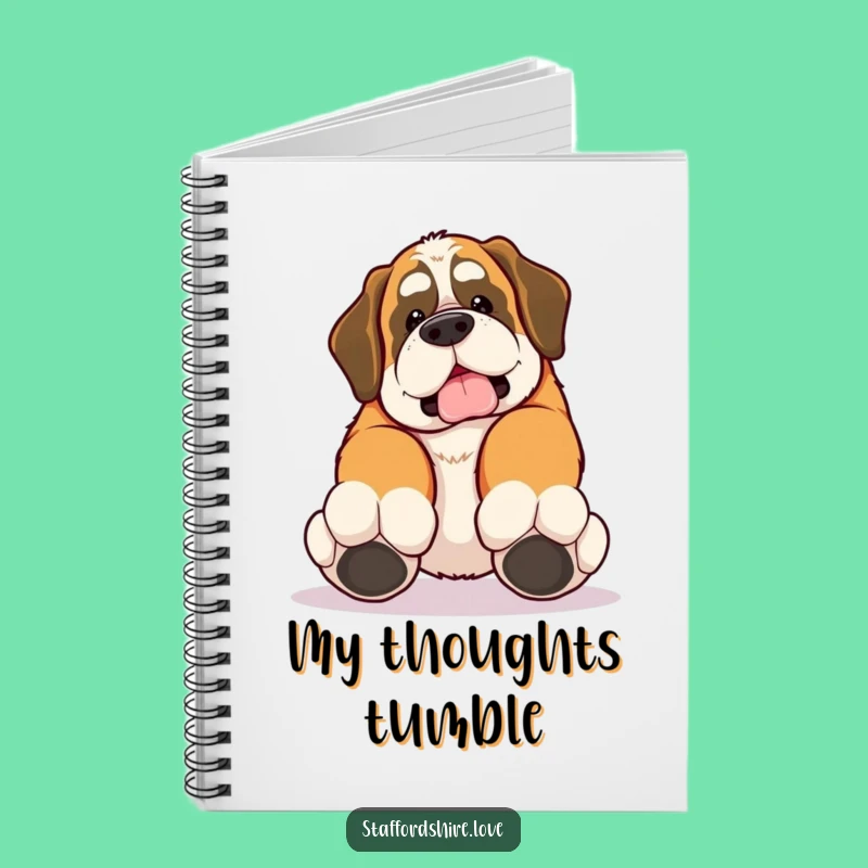Funny Saint Bernard Trip Notebook: Jot Down Goofy Ideas